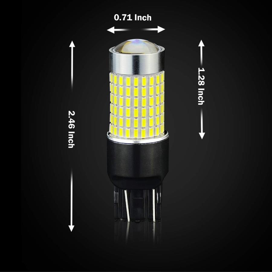 【並行輸入品】JDM ASTAR 1200 Lumens Extremely Bright 144-EX Chipsets 7440 7441 744の画像