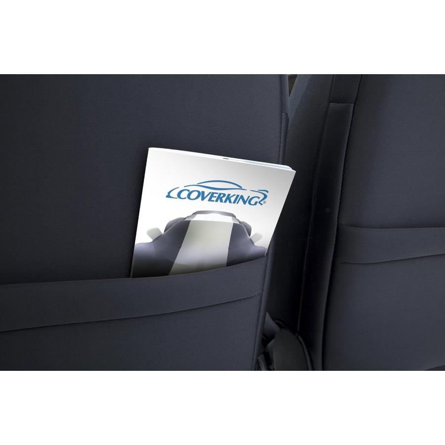 Coverking Custom Fit Rear 60/40 Bench Tactical Seat Cover for Select Oldsmobile Bravada Models - Cordura/Ballistic A-TACS Camo (Arid/Urban)｜good-face｜06