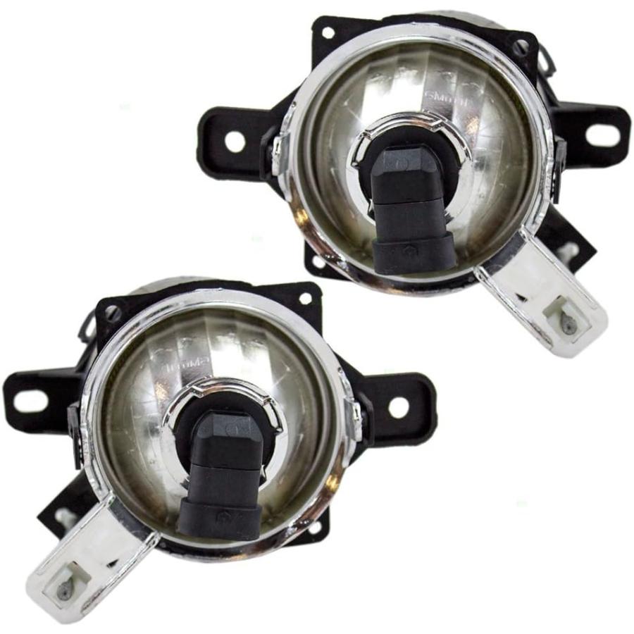 【並行輸入品】Brock Replacement Driver and Passenger Set Fog Lights Compatible wit_9