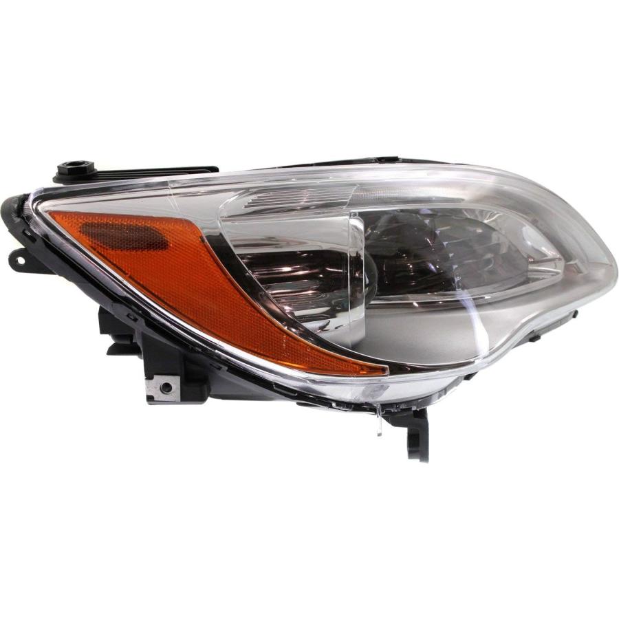 【並行輸入品】ヘッドライトセット 2011-2014 Chrysler 200 左ドライバーと右助手席側ハロゲン電球付き　_4