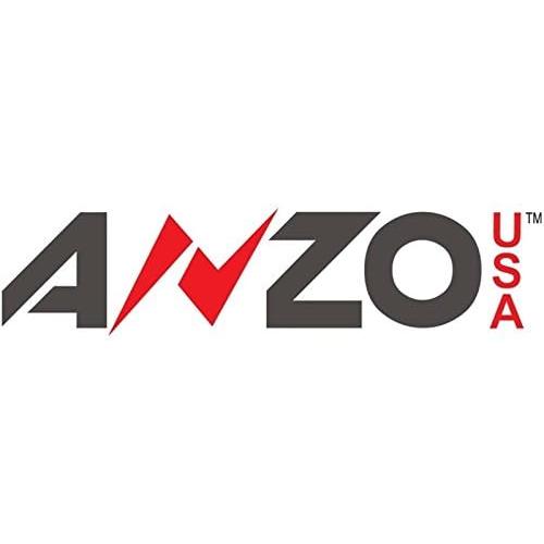 【並行輸入品】ANZO USA 211061 Chrome Euro Tail Light Set-Clear Lensの画像