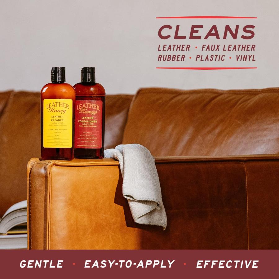 並行輸入品】Leather Honeyのレザークリーナー: ビニールとレザー