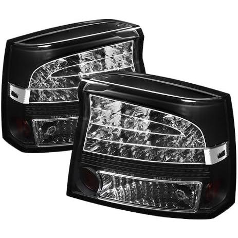 【並行輸入品】Xtune Euro LED Style Tail Light for Dodge Charger 09-10 - Black Clea_1