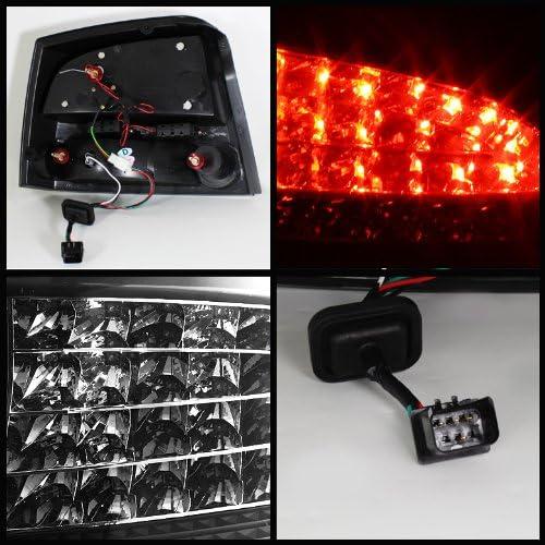 【並行輸入品】Xtune Euro LED Style Tail Light for Dodge Charger 09-10 - Black Clea_5