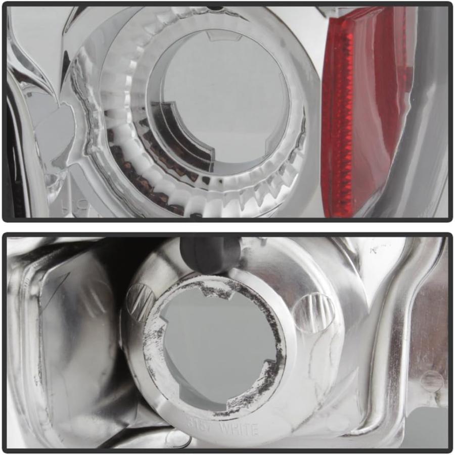 【並行輸入品】Aftermarket Replacement Euro Style Tail Light for Ford F150 87-96 -の画像