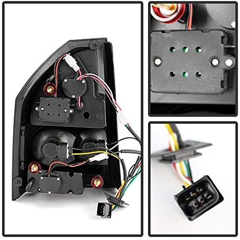 【並行輸入品】Aftermarket for 2005-2007 Chrysler 300C SRT8 LED Tail Lights Brake Lの画像