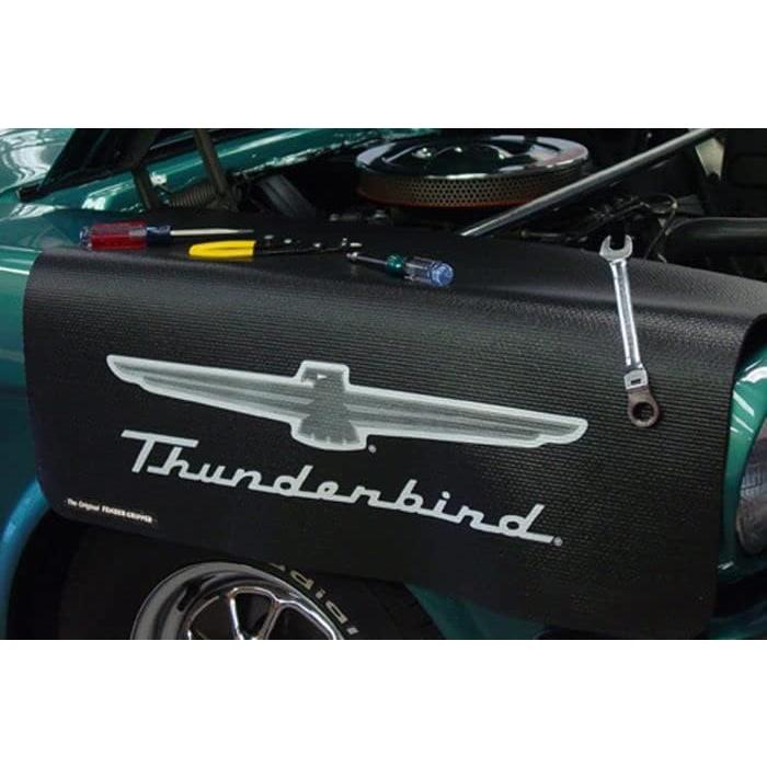 フェンダーグリッパー フェンダーカバー Ford Thunderbirdロゴ付き | Ford Motor Company公式ライセンス品 | ユニバーサルフィット | 標準サイズ 22インチ X｜good-face｜02