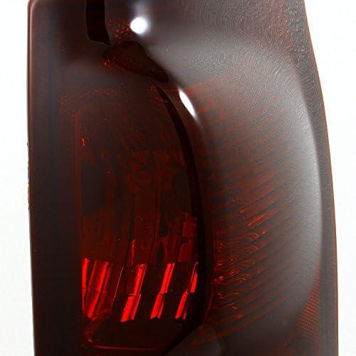 【並行輸入品】AKKON - シボレー アバランチ 1500 2500 ダークレッド テールライト テールランプ ドライバー+助手席側交換用ペア　_3
