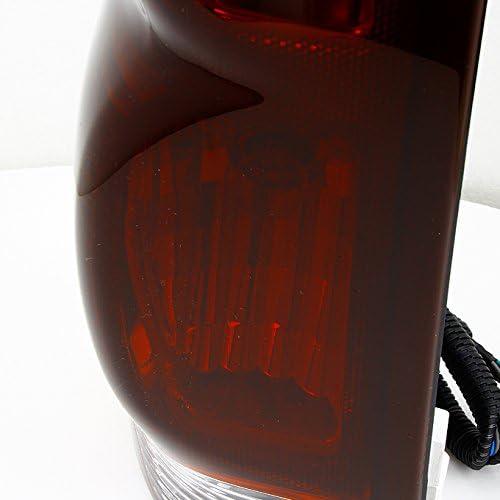 【並行輸入品】AKKON - シボレー アバランチ 1500 2500 ダークレッド テールライト テールランプ ドライバー+助手席側交換用ペア　_4