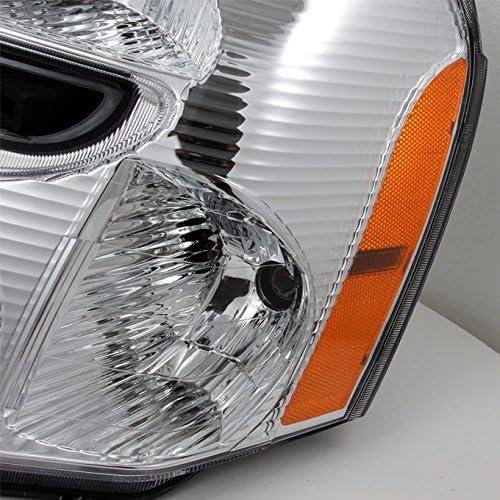 【並行輸入品】シボレーエクイノックスSUV用クリアヘッドライトヘッドランプフロントランプ交換用左右ペアセットの画像