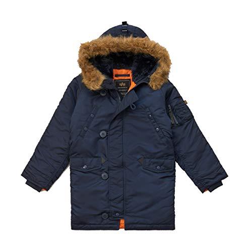 Alpha Industries Big Boys ' n   3bパーカーコート US サイズ: M カラー: ブルー Alph 並行輸入品｜good-face｜02