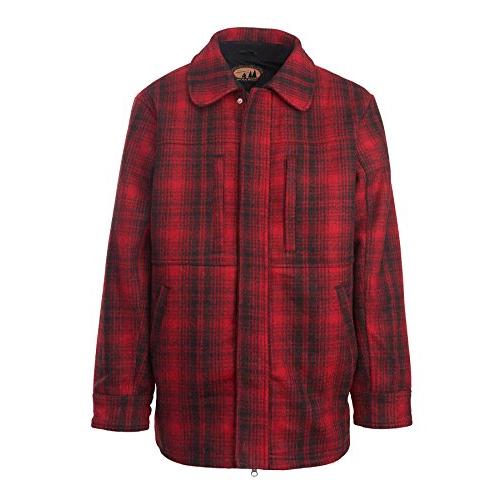 【並行輸入品】Woolrich OUTERWEAR メンズ US サイズ: Small カラー: レッド Woolrich Men's Woolの画像