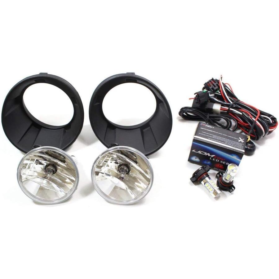 【並行輸入品】iJDMTOY Complete Set Fog Lights Foglamps w/Xenon White 5202 High Powの画像