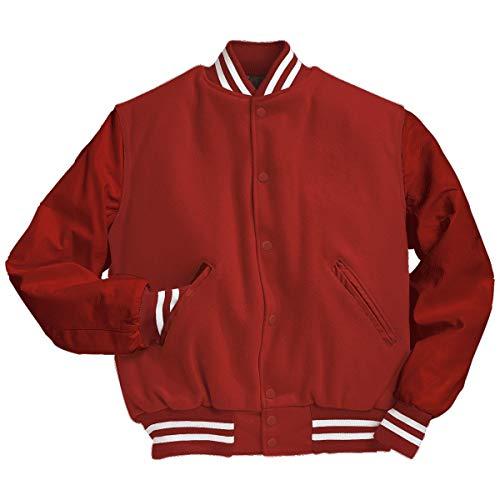 【並行輸入品】Holloway Sportswear レザー袖付き代表チームウールジャケット Holloway Men's Standard 2の画像