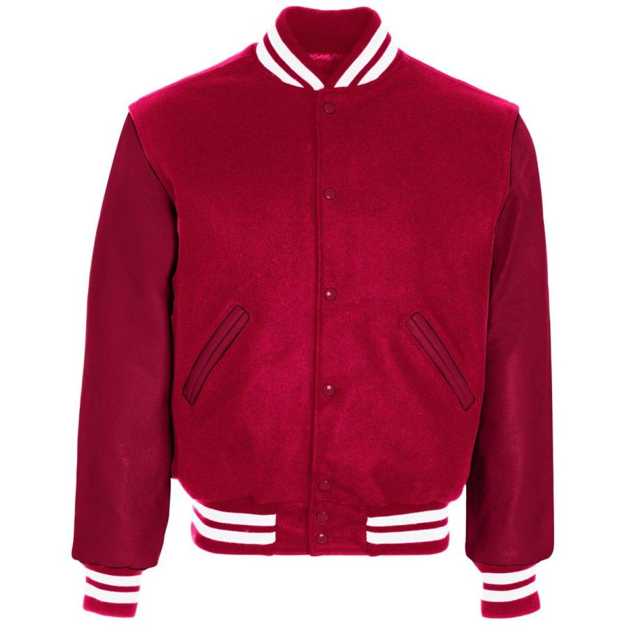 【並行輸入品】Holloway Sportswear レザー袖付き代表チームウールジャケット Holloway Men's Standard 2の画像