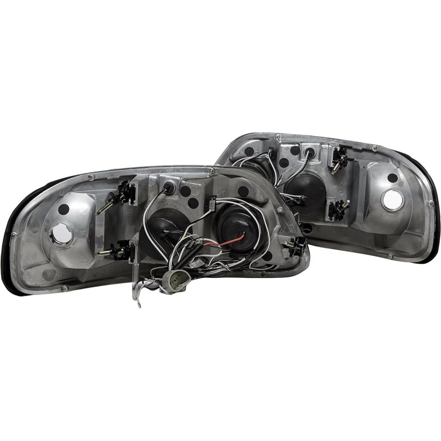 【並行輸入品】Spec-D Tuning 2LHP-F15097G-TM Ford F150 LED デュアルハロー光沢ブラックプロジェクターヘッドラの画像