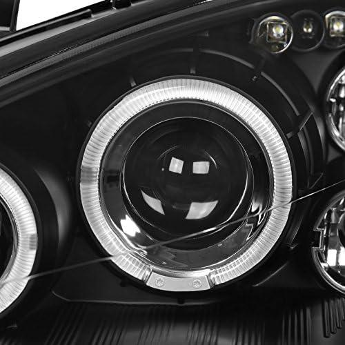 【並行輸入品】Spec-D Tuning 2LHP-FOC00JM-TM フォード フォーカス LED デュアル ヘイロー ブラック プロジェクターヘの画像