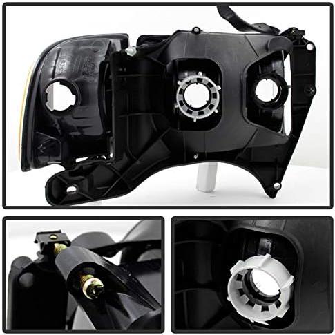 【並行輸入品】ダッジ・ラム スポーツモデル専用 OEMヘッドライト ブラックの画像