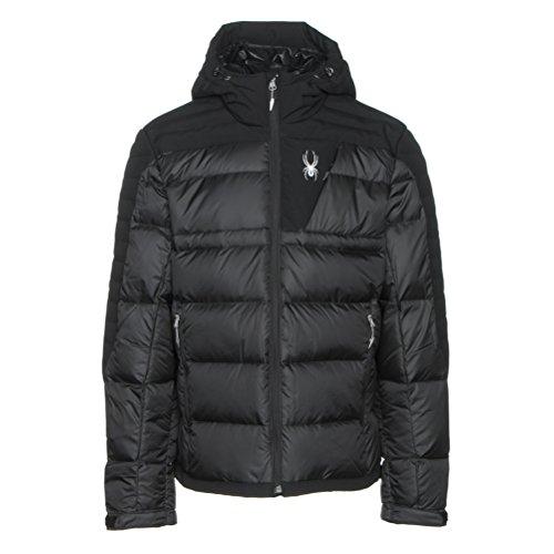 【並行輸入品】Spyder Bernese Down Jacket, Black/Black/Black, Largeの画像