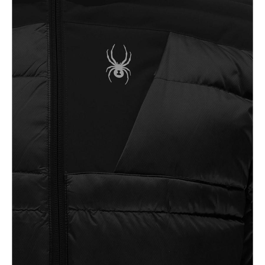 【並行輸入品】Spyder Bernese Down Jacket, Black/Black/Black, Largeの画像