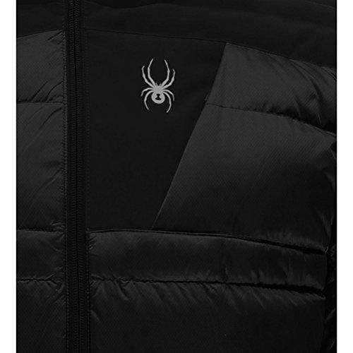 【並行輸入品】Spyder Bernese Down Jacket, Black/Black/Black, Largeの画像