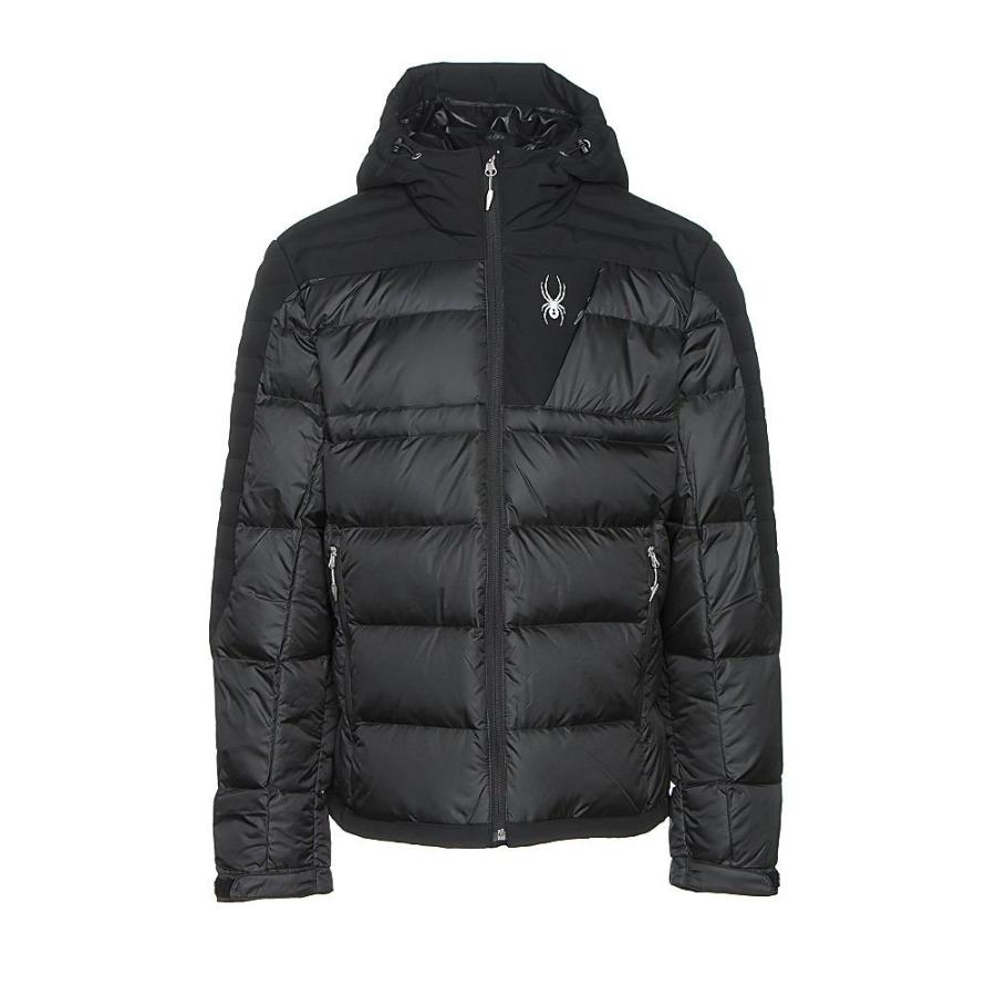 【並行輸入品】Spyder Bernese Down Jacket, Black/Black/Black, Largeの画像