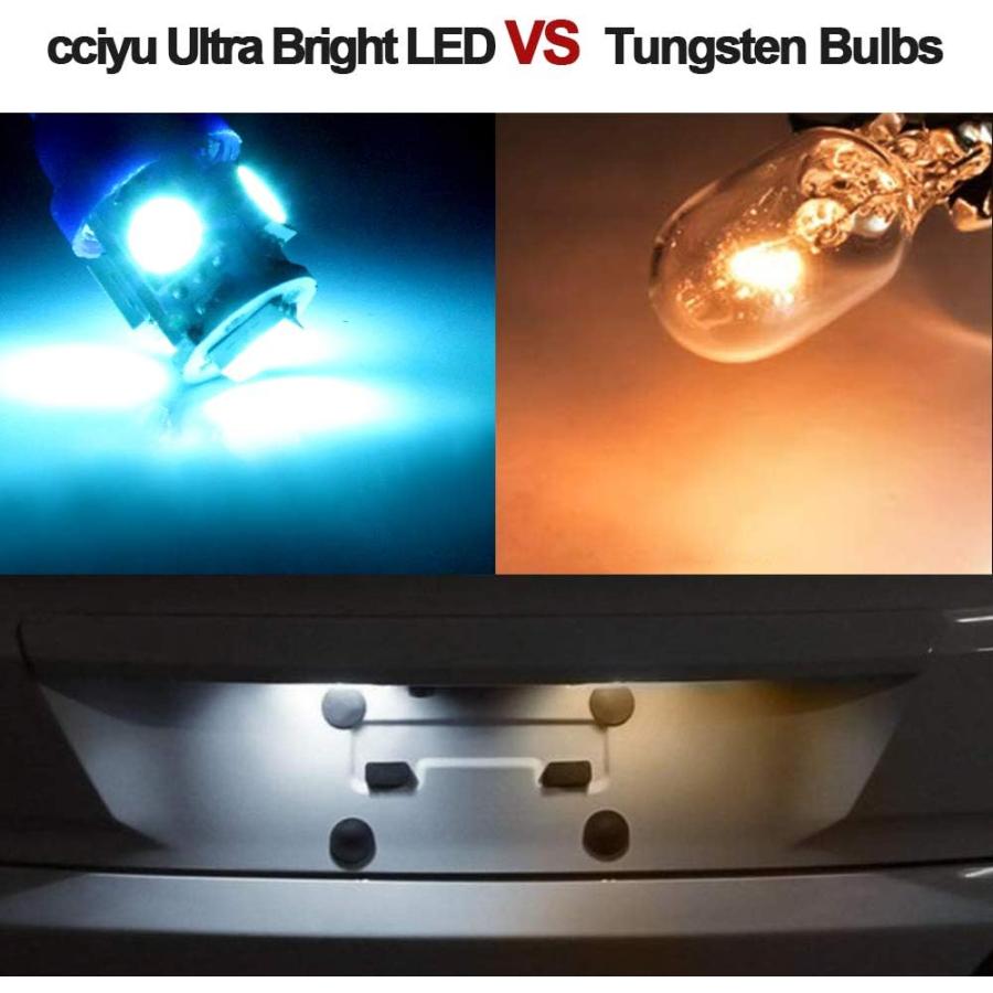 【並行輸入品】cciyu 194 非常に明るいLED電球 5-5050-SMD ダッシュボードゲージ ライト スピードメーター オドメーター タコメー