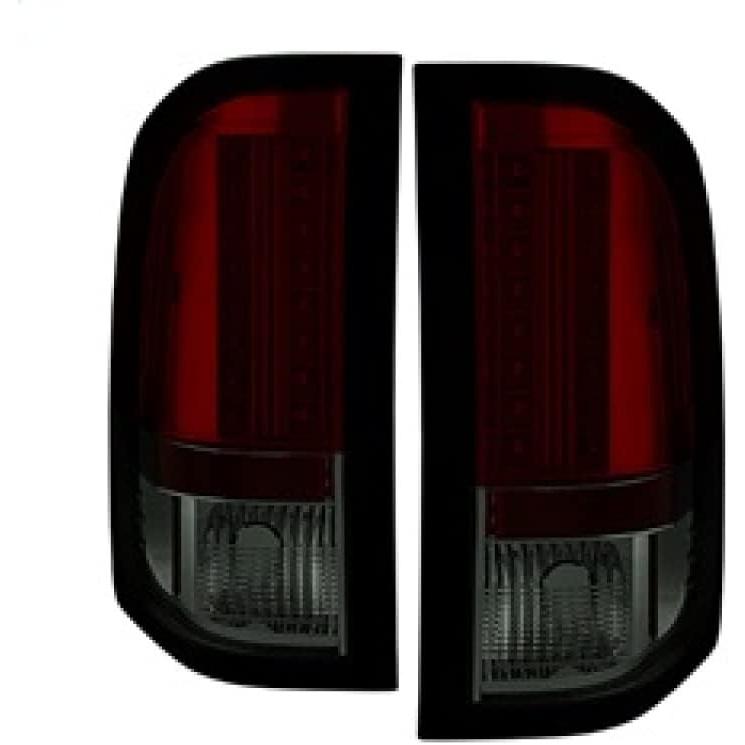 【並行輸入品】Spyder Auto 5001801 LEDテールライト レッド/スモークの画像