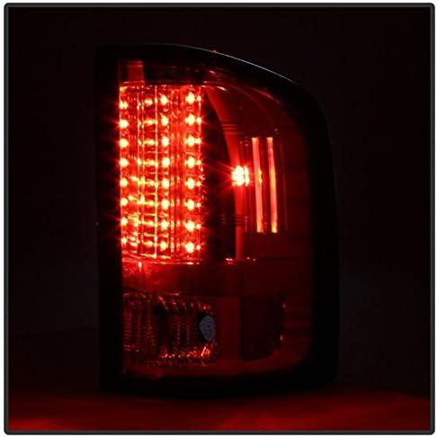 【並行輸入品】Spyder Auto 5001801 LEDテールライト レッド/スモークの画像