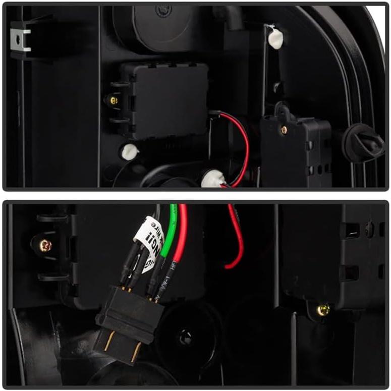 【並行輸入品】Spyder Auto 5001801 LEDテールライト レッド/スモークの画像