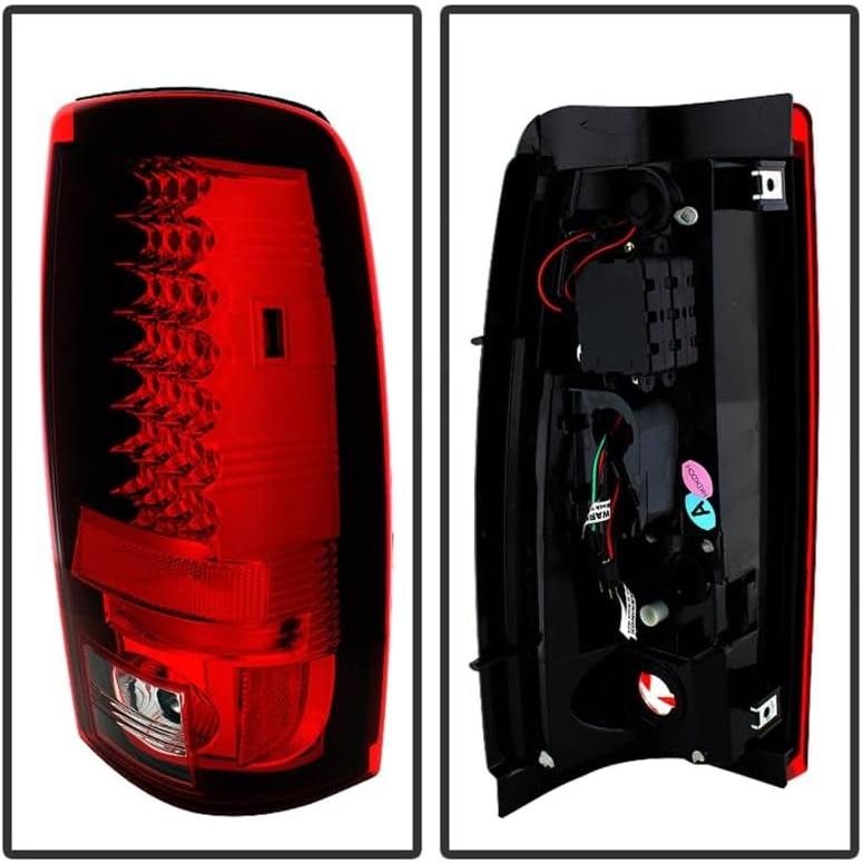 【並行輸入品】Spyder Auto 5001740 LED テールライト レッド/クリアの画像