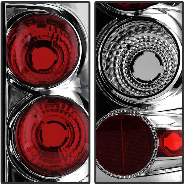 【並行輸入品】Spyder Auto 5001702 Euro Style Tail Lights Chrome/Clearの画像