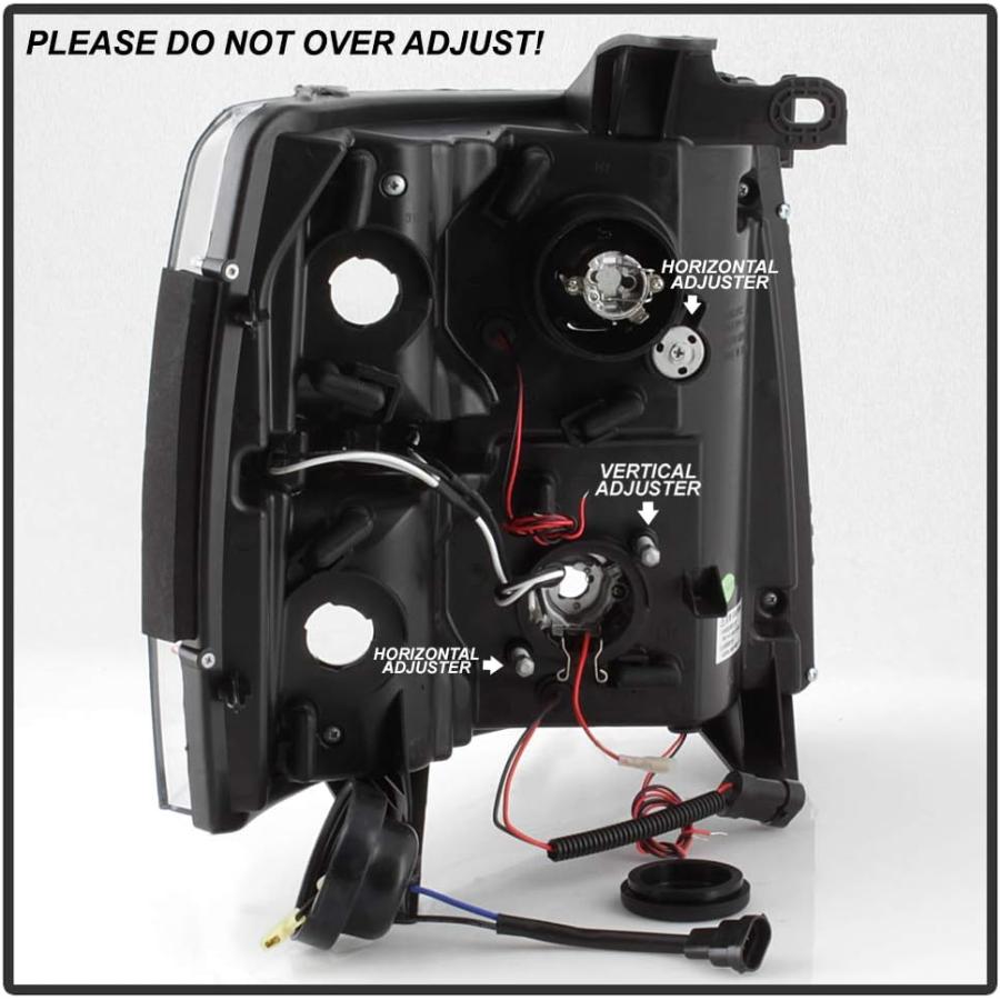 【並行輸入品】Spyder Auto 5009494 LED Halo プロジェクターヘッドライト ブラック/クリアの画像