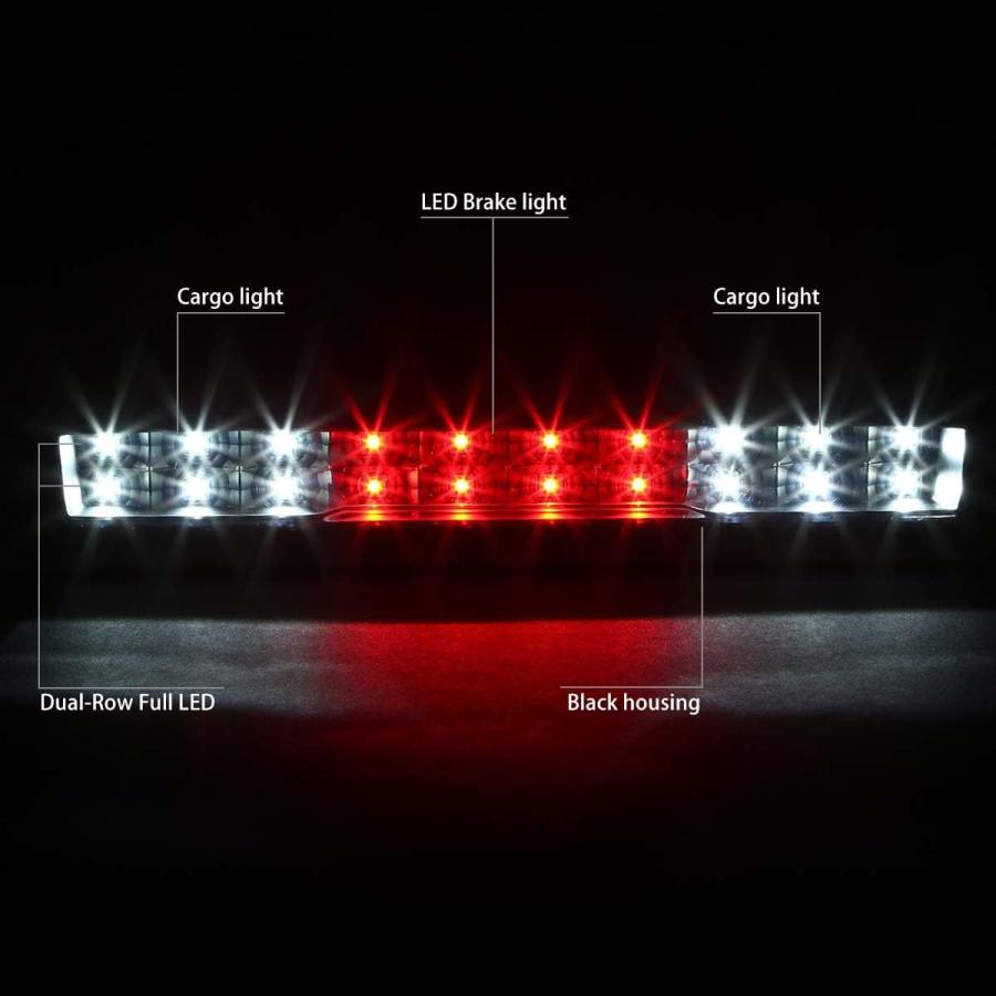 【並行輸入品】Auto Dynasty Pair Black Housing Amber Corner Headlights with LED Run_4
