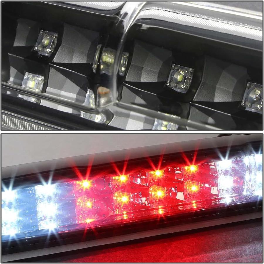【並行輸入品】Auto Dynasty Pair Black Housing Amber Corner Headlights with LED Run_5