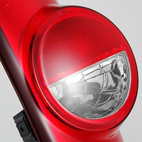 【並行輸入品】ダッジ・ラム トラック用 レッドクリアテールライト ブレーキランプ 運転席左+助手席右ペア交換用セット　_4