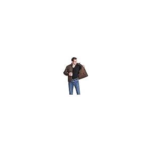 【並行輸入品】BGSD メンズ イーサンダメージ加工 ブラウンレザー オートバイジャケット US サイズ: Large カラー: ブラウン BGの画像