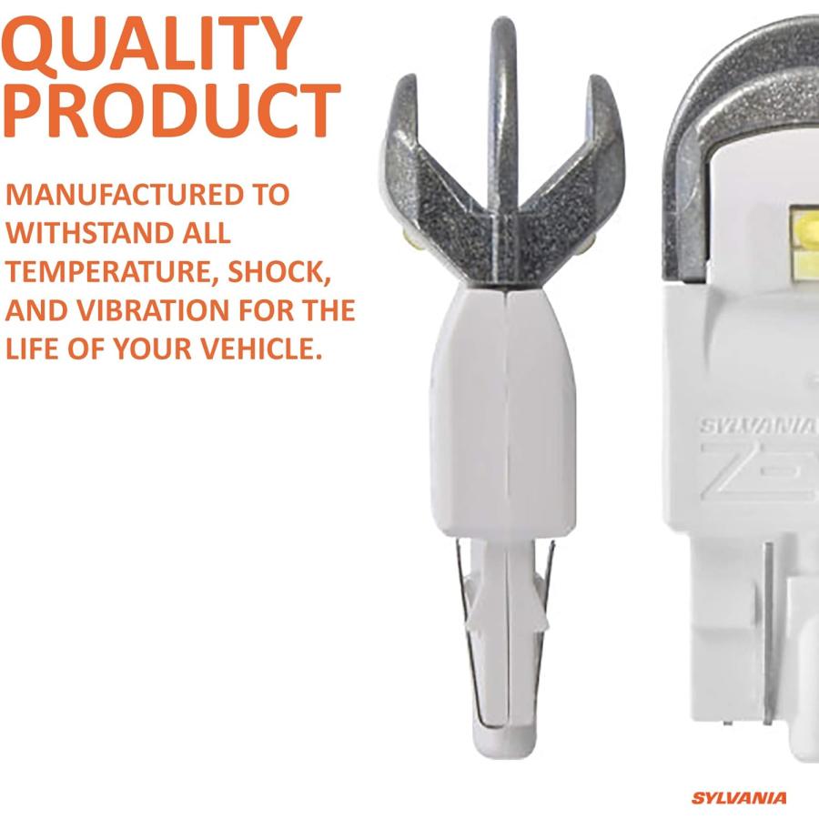 【並行輸入品】SYLVANIA - 7444 T20 ZEVO LED White Bulb - Bright LED Bulb  Ideal forの画像