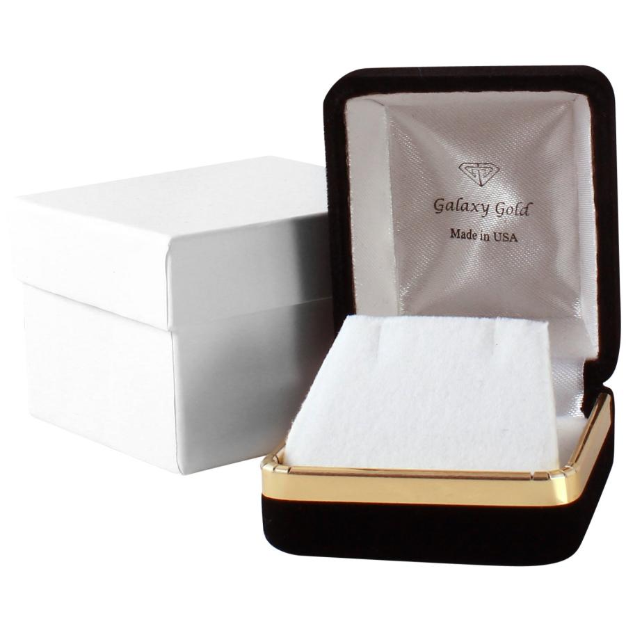 【並行輸入品】10?ctw 14?K SolidゴールドLeverbackイヤリング天然アメジスト Galaxy Gold GG 10 CTWの画像
