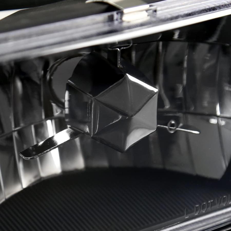 【並行輸入品】Spec-D Tuning 2LBCLH-GMC94JM-SY ブラックヘッドライト(ユーロコーナーバンパーライト付き)の画像
