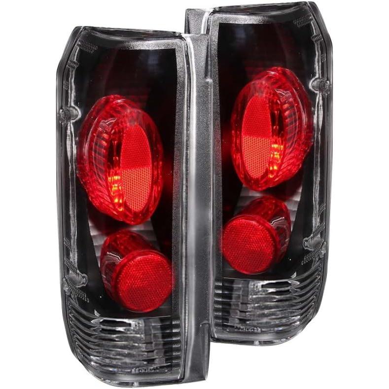 【並行輸入品】ANZO USA 211062 Black Euro Tail Light Set-Clear Lensの画像