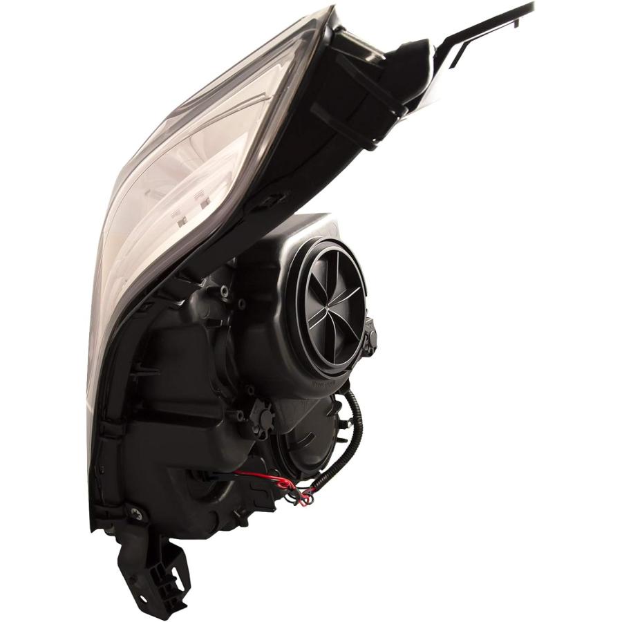 【並行輸入品】HEADLIGHTSDEPOT Chrome Housing Halogen Projector Headlights Compatib_3