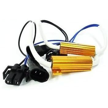 【並行輸入品】LEDIN 2X H11 H8 LED Fog Light Xenon HID No Error Load Resistor Wirinの画像