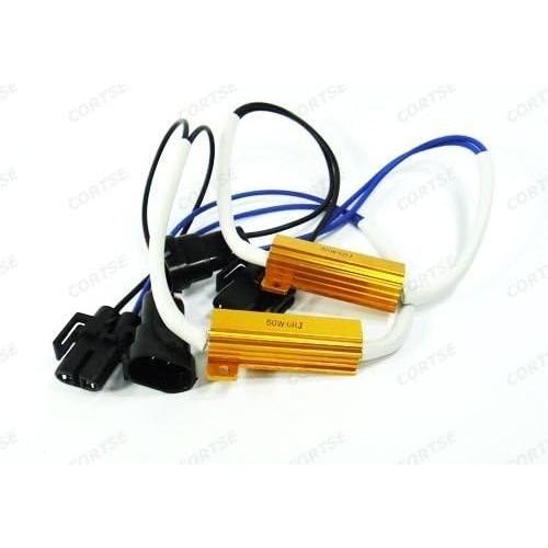 【並行輸入品】LEDIN 2X H11 H8 LED Fog Light Xenon HID No Error Load Resistor Wirinの画像