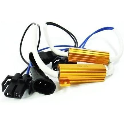 【並行輸入品】LEDIN 2X H11 H8 LED Fog Light Xenon HID No Error Load Resistor Wirinの画像