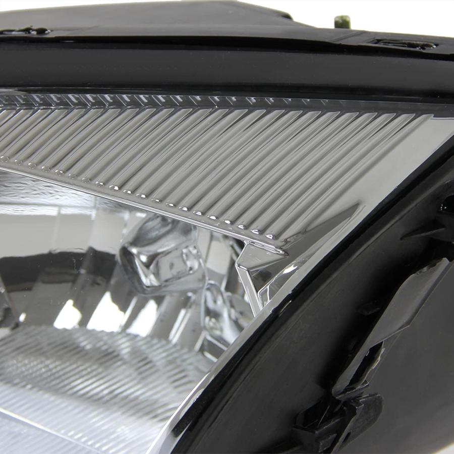 【並行輸入品】SPEC-D チューニング ヘッドライト クローム フォード フォーカス 2005-2007 L+R ペア ヘッドライト ランプ アセンの画像