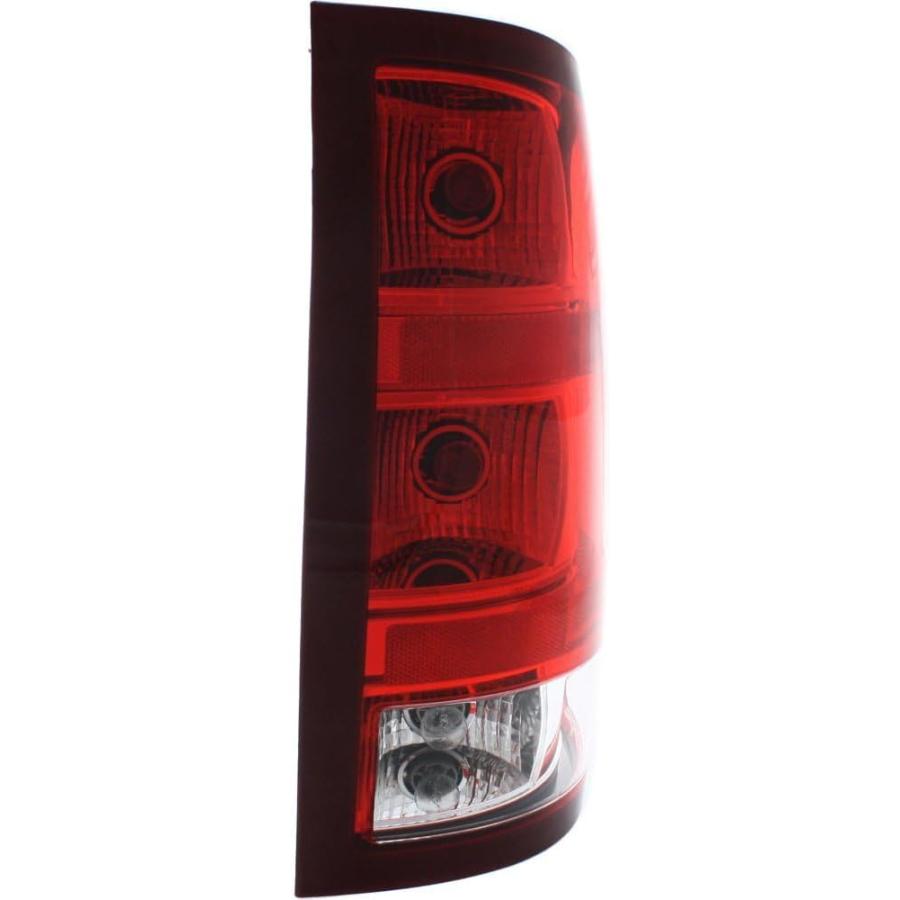 【並行輸入品】CPP Right Passenger Side Tail Light Tail Lamp for 2007-2013 GMC Sierの画像