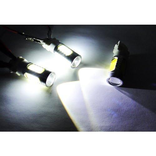 【並行輸入品】LEDIN 2x Plasma Projector LED Rear Turn Signal Light White 3157 3057の画像
