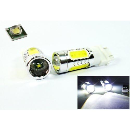 【並行輸入品】LEDIN 2x Plasma Projector LED Rear Turn Signal Light White 3157 3057の画像