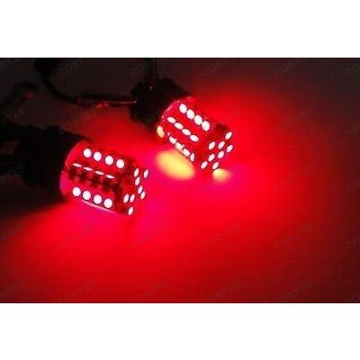 【並行輸入品】LEDIN 2個1157 40 SMD LEDブレーキライトBAY15d 2357 7528レッドの画像